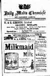 Daily Malta Chronicle and Garrison Gazette Tuesday 15 October 1918 Page 1