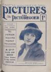 Picturegoer Saturday 24 October 1914 Page 1