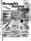 Herapath's Railway Journal Friday 22 October 1897 Page 1