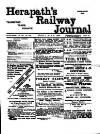 Herapath's Railway Journal Friday 05 May 1899 Page 1
