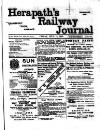 Herapath's Railway Journal Friday 15 September 1899 Page 1
