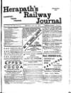 Herapath's Railway Journal Friday 26 January 1900 Page 1