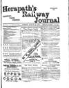 Herapath's Railway Journal Friday 09 March 1900 Page 1