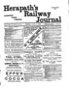 Herapath's Railway Journal Friday 01 June 1900 Page 1