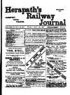 Herapath's Railway Journal Friday 20 September 1901 Page 1
