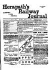Herapath's Railway Journal Friday 19 September 1902 Page 1