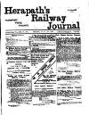 Herapath's Railway Journal Friday 10 July 1903 Page 1