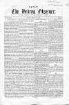 Hebrew Observer Friday 08 April 1853 Page 1