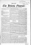 Hebrew Observer Friday 26 August 1853 Page 1