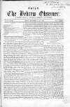 Hebrew Observer Friday 16 September 1853 Page 1