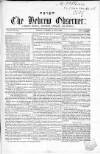 Hebrew Observer Friday 14 October 1853 Page 1
