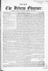 Hebrew Observer Friday 28 October 1853 Page 1
