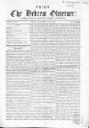 Hebrew Observer Friday 11 November 1853 Page 1