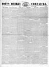 Holt's Weekly Chronicle Sunday 04 February 1838 Page 1