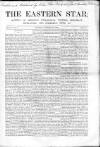 Eastern Star Saturday 22 October 1853 Page 1