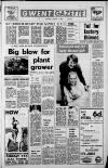 Gwent Gazette Thursday 07 August 1969 Page 1