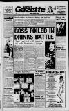 Gwent Gazette Thursday 08 January 1987 Page 1