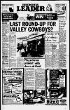 Rhondda Leader Thursday 06 August 1987 Page 1