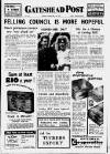 Gateshead Post Friday 10 February 1961 Page 1