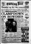South Wales Daily Post Wednesday 01 November 1989 Page 1
