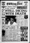 South Wales Daily Post Wednesday 08 November 1989 Page 1