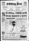 South Wales Daily Post Saturday 01 September 1990 Page 1