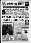 South Wales Daily Post Thursday 11 October 1990 Page 1