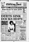 South Wales Daily Post Friday 16 November 1990 Page 1