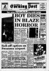 South Wales Daily Post Monday 03 December 1990 Page 1