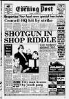 South Wales Daily Post Tuesday 06 October 1992 Page 1