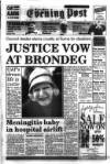 South Wales Daily Post Friday 13 January 1995 Page 1