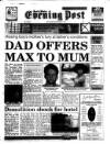 South Wales Daily Post Wednesday 04 October 1995 Page 1
