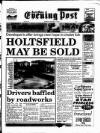 South Wales Daily Post Monday 15 January 1996 Page 1