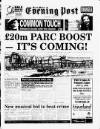 South Wales Daily Post Wednesday 15 January 1997 Page 1