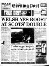 South Wales Daily Post Friday 12 September 1997 Page 1