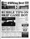 South Wales Daily Post Wednesday 05 November 1997 Page 1