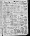 Armley and Wortley News Friday 15 November 1889 Page 1