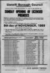 Llanelli Star Thursday 02 November 1989 Page 45