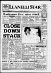 Llanelli Star Thursday 04 January 1990 Page 1