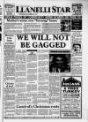 Llanelli Star Thursday 29 October 1992 Page 1