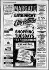 Isle of Thanet Gazette Friday 07 December 1990 Page 16