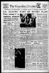 Nottingham Guardian Saturday 26 March 1960 Page 1