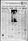 Nottingham Guardian Saturday 06 November 1965 Page 1