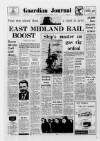 Nottingham Guardian Saturday 16 November 1968 Page 1