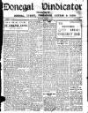 Donegal Vindicator Saturday 04 January 1930 Page 1
