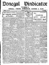 Donegal Vindicator Saturday 18 January 1930 Page 1