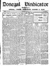 Donegal Vindicator Saturday 25 January 1930 Page 1