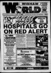 Wishaw World Friday 25 January 1991 Page 1