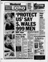 South Wales Echo Saturday 03 January 1987 Page 1