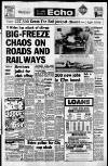 South Wales Echo Monday 12 January 1987 Page 1